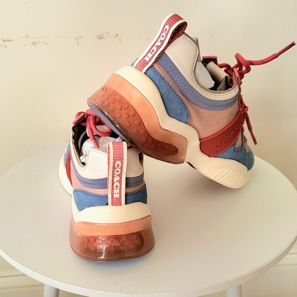 COACH G5046 CITYSOLE RUNNER SNEAKERS Orchid/ Bluebell SIZE 8 - Picture 2 of 6